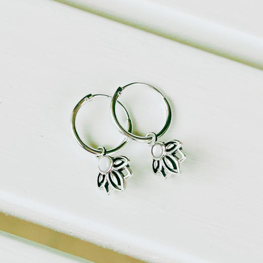 Lotus Earrings